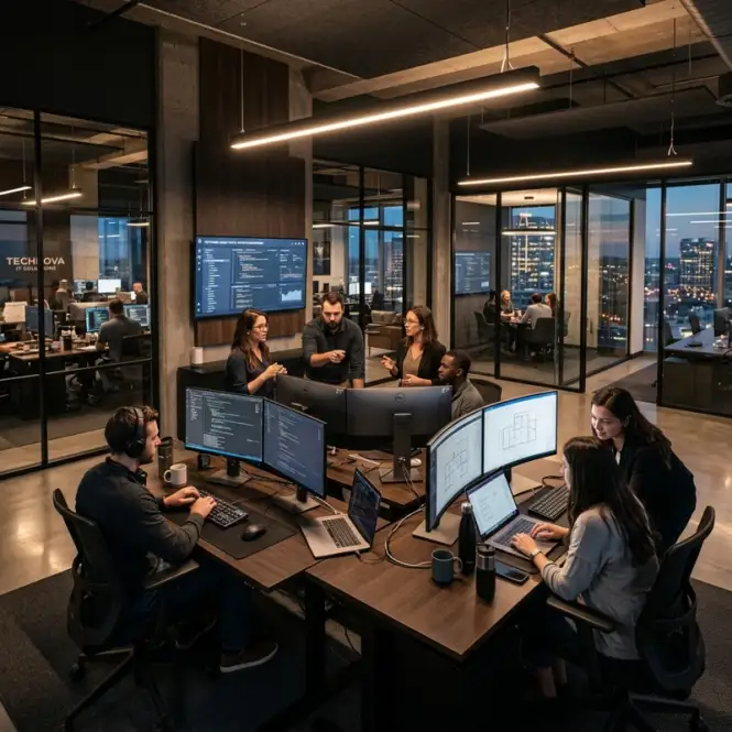 The Cloudmonk studio at work