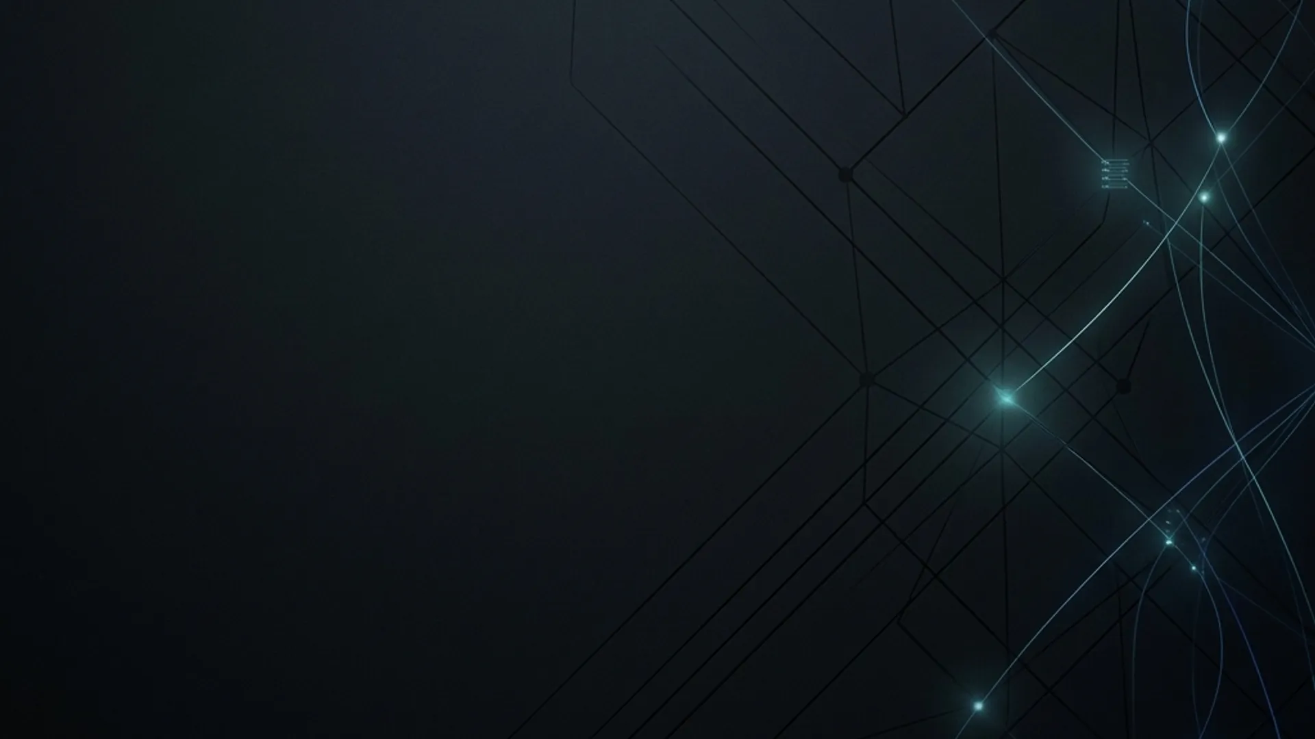 Abstract dark tech landscape with gold glowing circuits — Cloudmonk Technologies